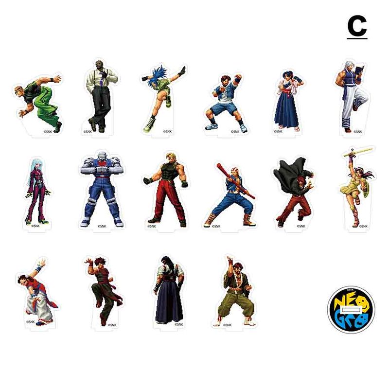 THE KING OF FIGHTERS 2000 PIXELアクリルスタンド【C】(全16種)