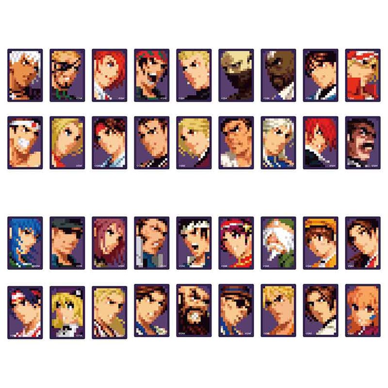 KOF2000 負け顔&セリフキーホルダー B BOX 全17種 SNKネオジオ THE KING OF FIGHTERS 2000 負け顔&セリフキーホルダー【A】/【B】(全