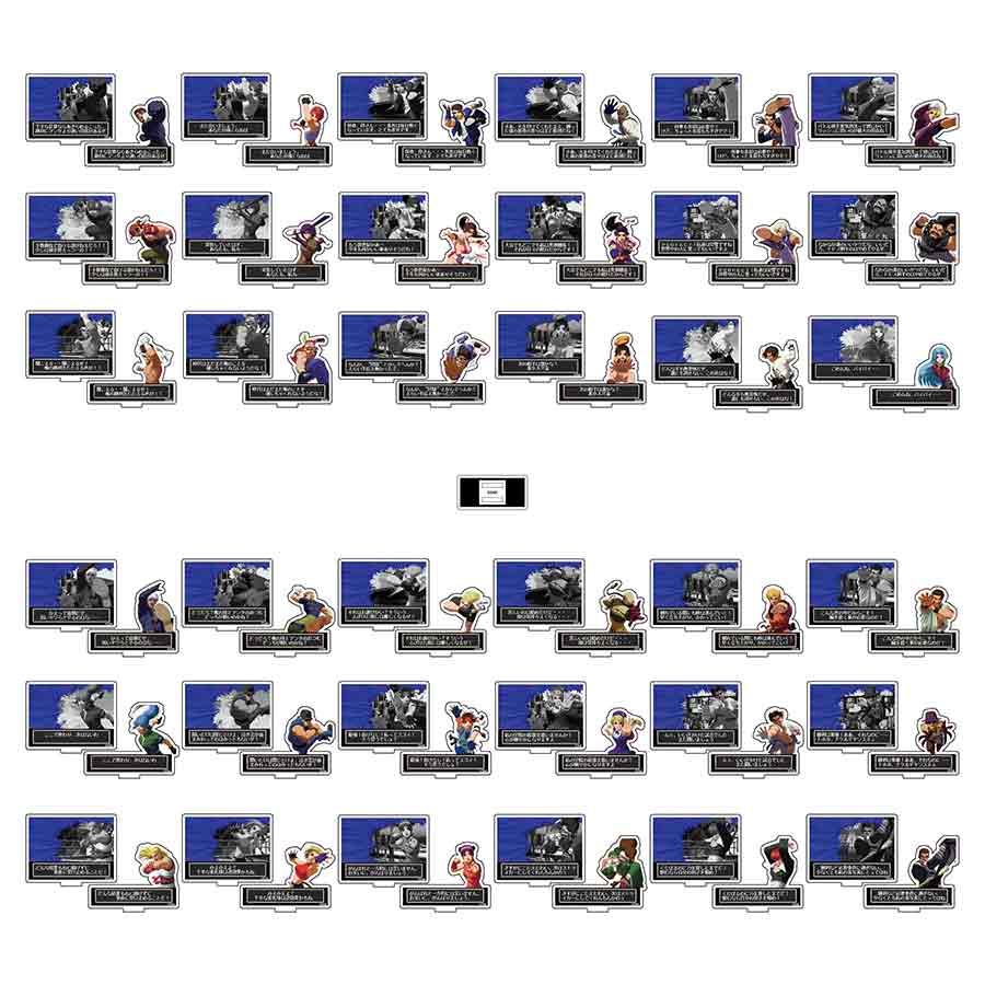 THE KING OF FIGHTERS 2000 勝利アクリルスタンド【A】/【B】(全36種