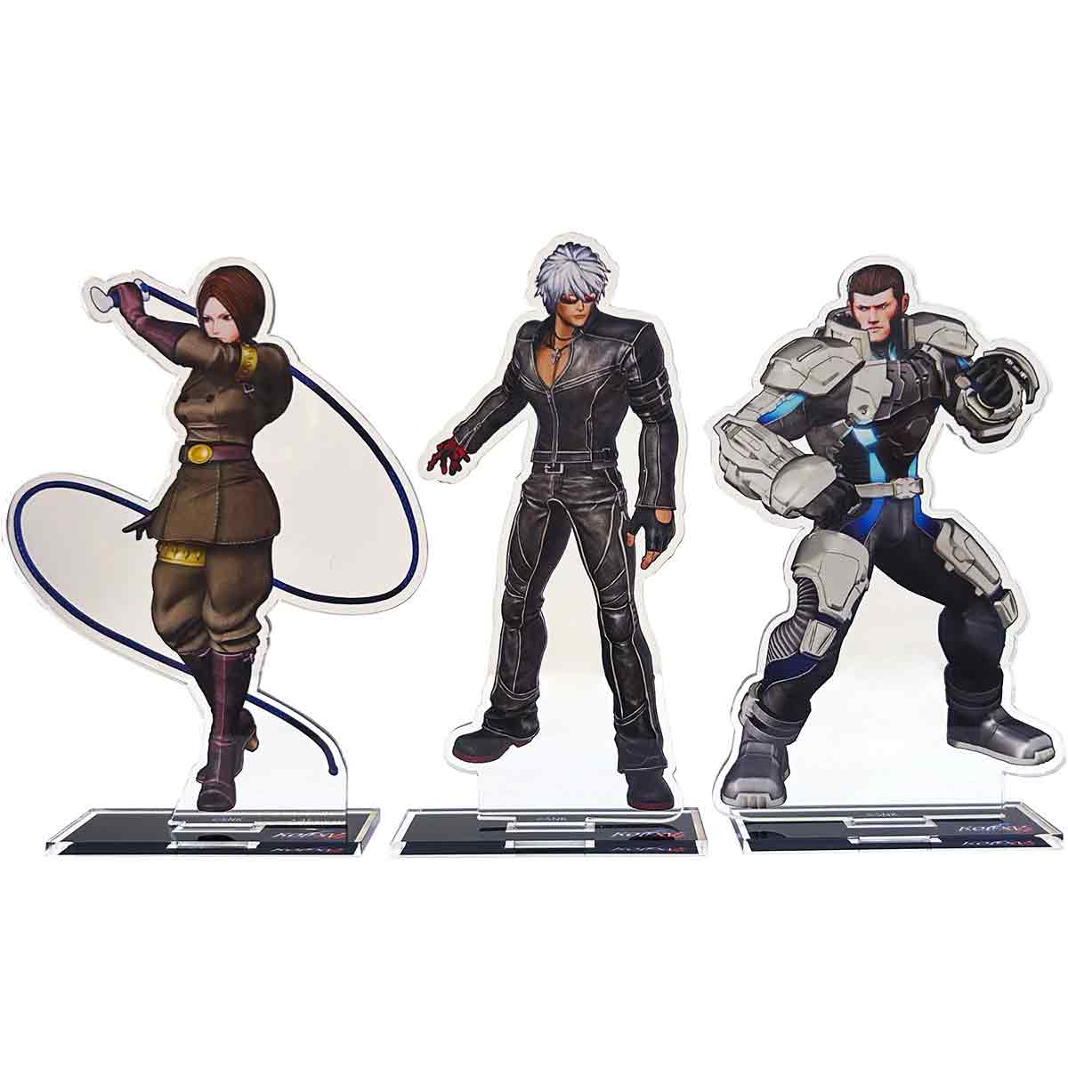 SNK【KOF】アクリルキーホルダー、アクリルスタンド ポップアップ限定品 餓狼伝説 餓狼 CITY OF THE WOLVES CotW 展