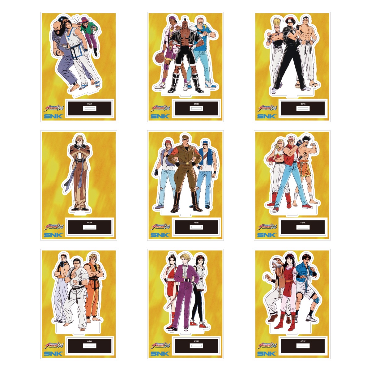 THE KING OF FIGHTERS '94 アクリルスタンド(全9種)