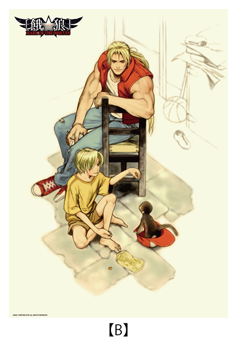 予約販売商品】餓狼 MARK OF THE WOLVES A2クリアポスター(全2種