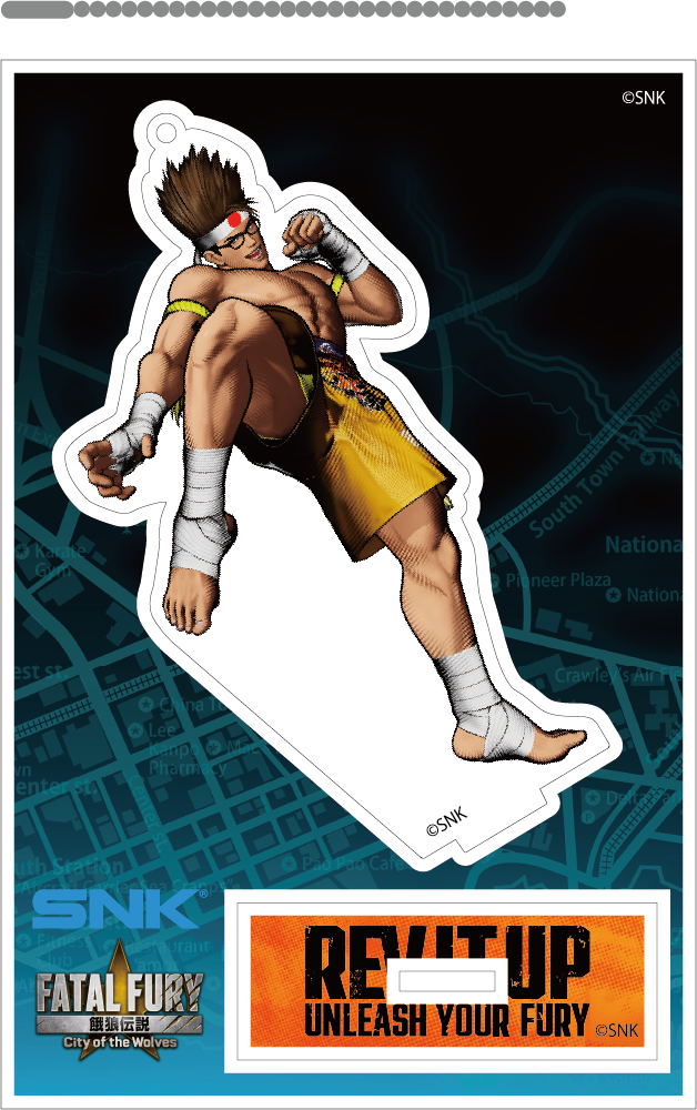 【予約販売商品】餓狼伝説 City of the Wolves アクリルスタンドキーホルダー