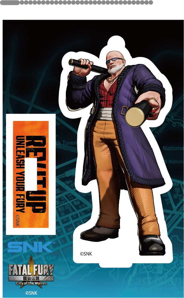 【予約販売商品】餓狼伝説 City of the Wolves アクリルスタンドキーホルダー