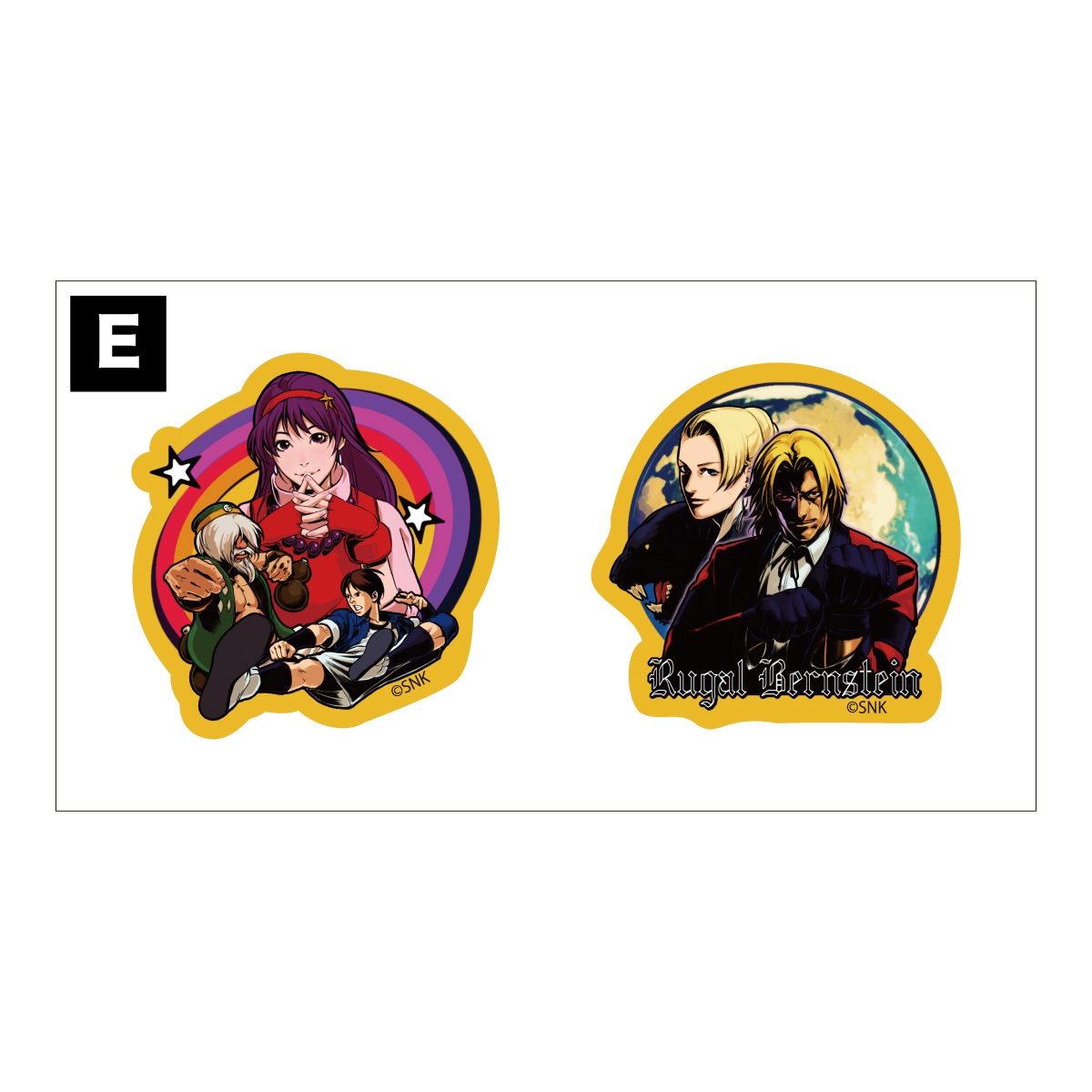 THE KING OF FIGHTERS '94 RE-BOUT ダイカットステッカー(2枚SET