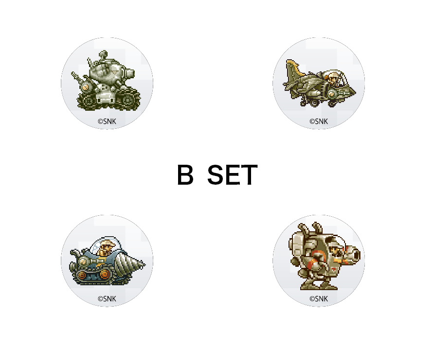予約販売商品】メタルスラッグ3缶バッジ4個SET(全2種) | 予約商品