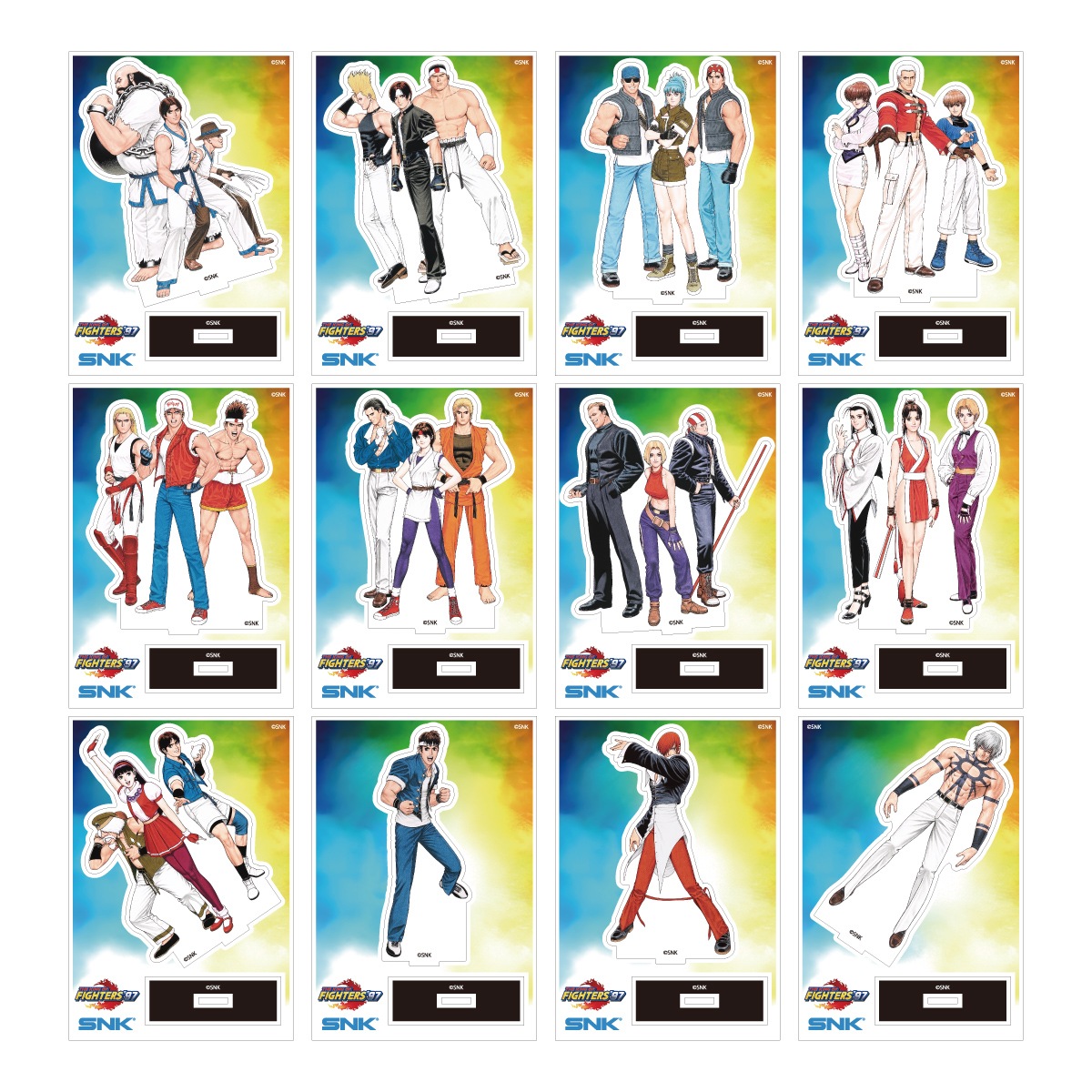 THE KING OF FIGHTERS '97 アクリルスタンド(全12種)