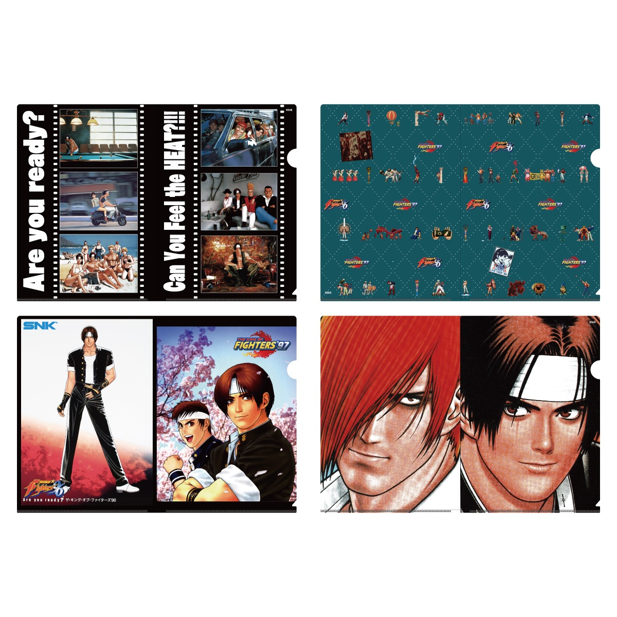 THE KING OF FIGHTERS '96、THE KING OF FIGHTERS '97 A4クリア