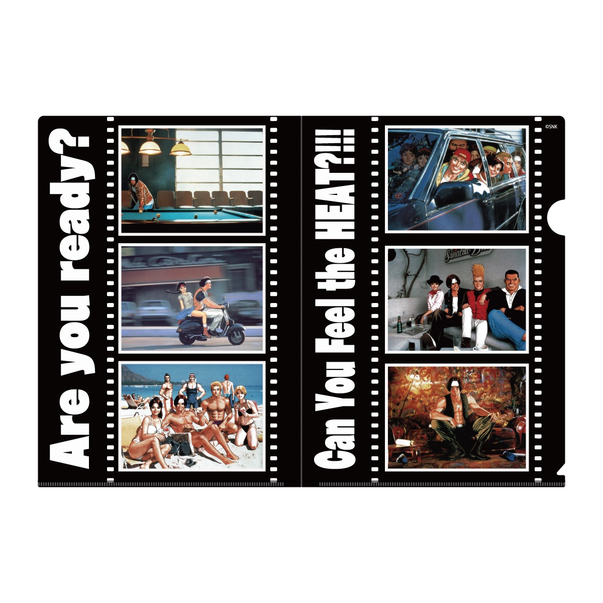 THE KING OF FIGHTERS '96、THE KING OF FIGHTERS '97 A4クリア