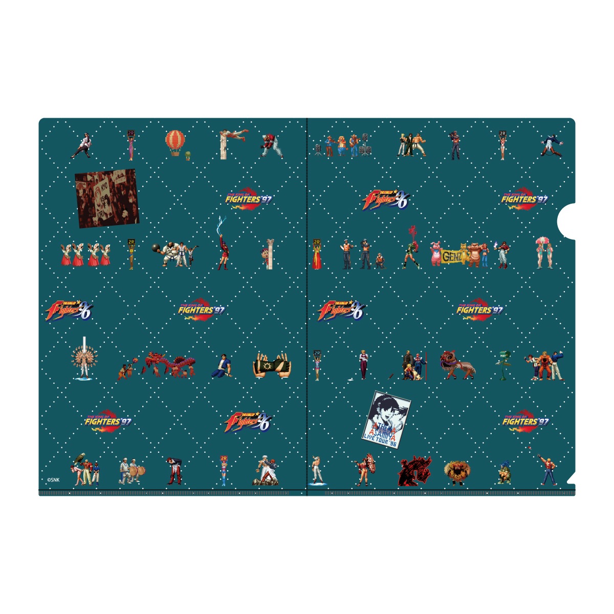 THE KING OF FIGHTERS '96、THE KING OF FIGHTERS '97 A4クリア