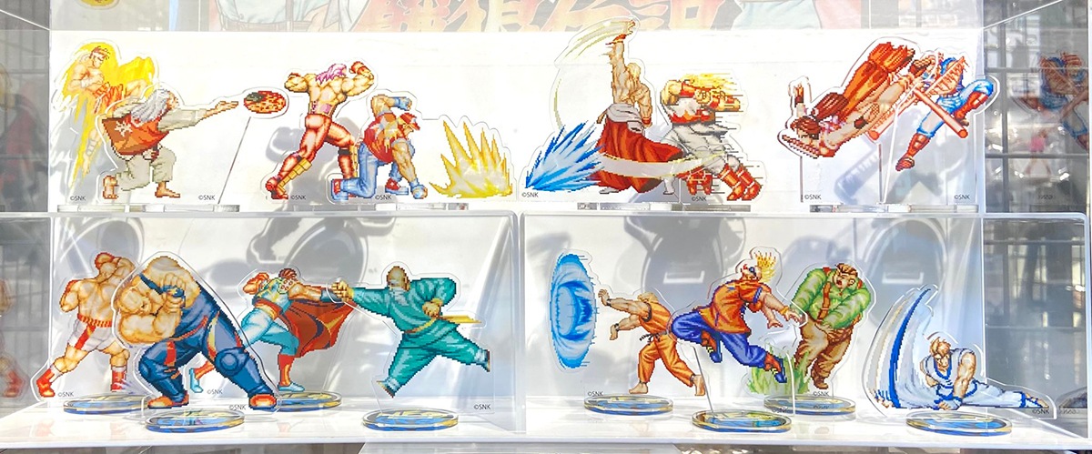 餓狼伝説スペシャル pixelライン攻撃アクリルキーホルダー全16種コンプBOX 餓狼伝説SPECIAL ライン攻撃PIXELアクリルキーホルダー(全16種