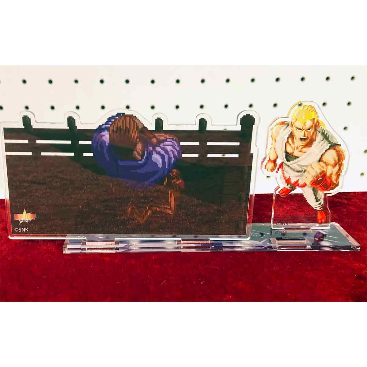 リアルバウト餓狼伝説 見下ろしアクリルスタンドベース