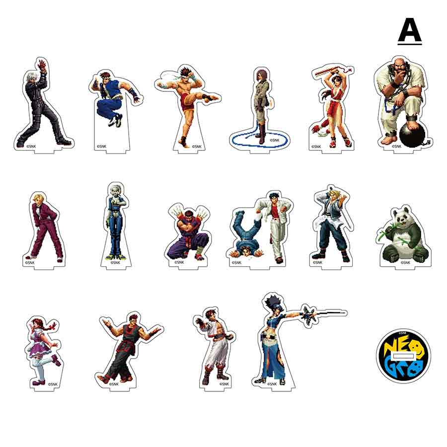 THE KING OF FIGHTERS 2000 PIXELアクリルスタンド【A】(全16種)