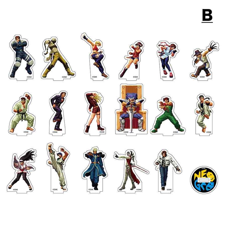 THE KING OF FIGHTERS 2000 PIXELアクリルスタンド【B】(全17種)
