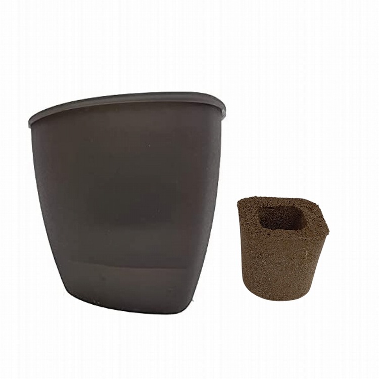 底面給水POT】POT-V 単品(パフカル付き) - おしゃれな観葉植物通販
