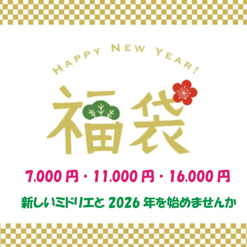 ミドリエ 福袋 2026 お得なセット(3パターン) 7,000円(税込)〜