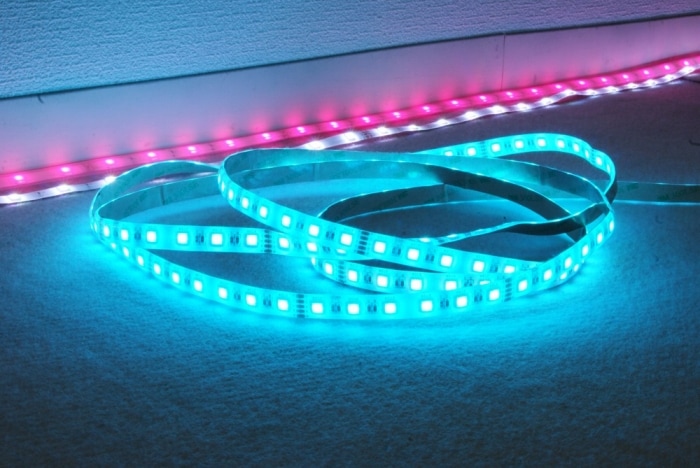 LED テープライト セット 5m 4色調光 イルミネーション 照明