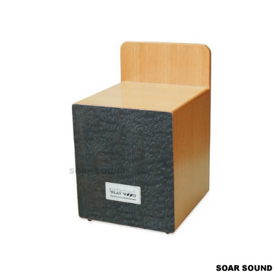 PLAY TECH カホン 木製 サウンドホール付き PLAY TECH カホン 木製