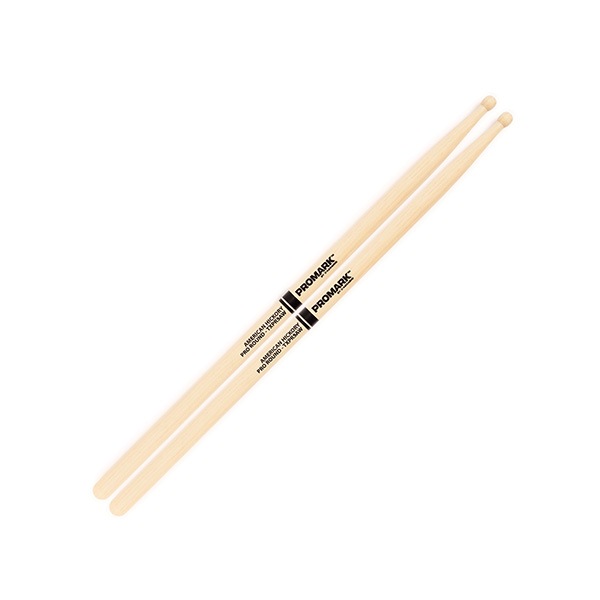 PROMARK �ץ��ޡ��� Hickory 5A "Pro-Round" Wood Tip Drumstick TXPR5AW �ɥ�ॹ�ƥ��å� 1�ڥ� 2����