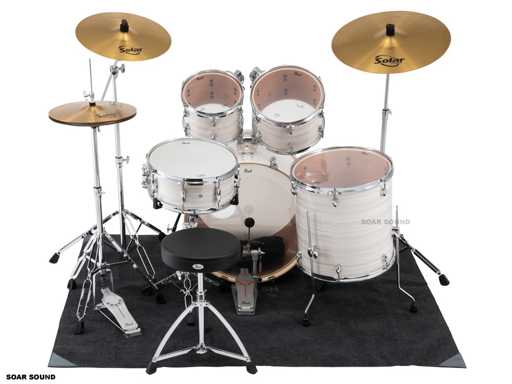 Pearl パール ドラム用ラグマット 滑り止め ブロック付属 ドラムマット