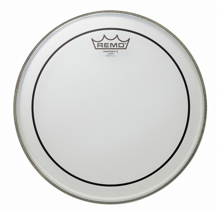 REMO ��� 8" ( 20cm ) �ޡ����� �ԥ󥹥ȥ饤��X �ޡ����� ����إå� �ޡ����󥰥ɥ��إå� Marching Tom Heads PinstripeX ������ �إå� PSX-308BE