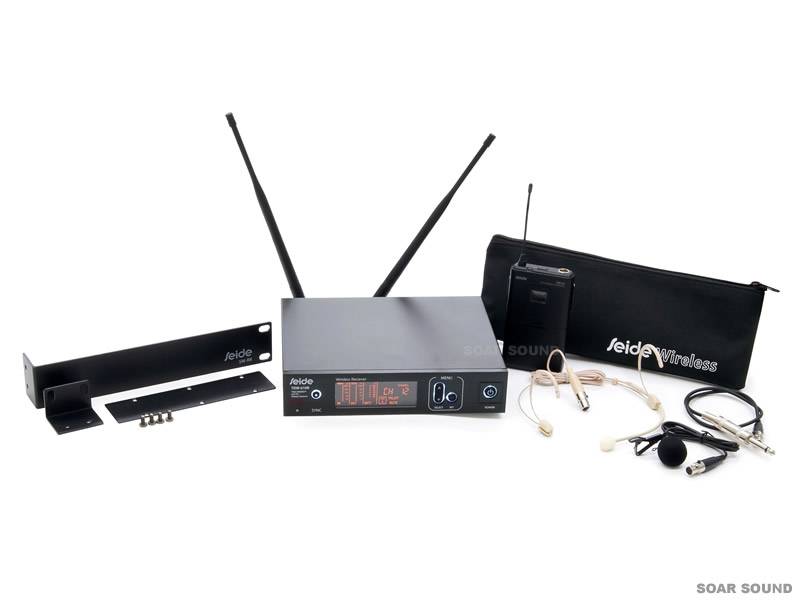 Seide B帯 ワイヤレス ベルトパック マイクセット ワイヤレスマイク