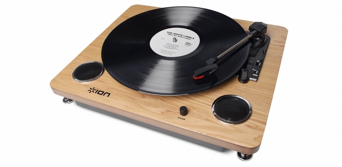 ION AUDIO スピーカー内蔵 デジタル コンバージョン ターン