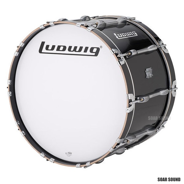 Ludwig ��ǥ��å� �ޡ����󥰥Х��ɥ�� 14"x 20" �֥�å� / �ۥ磻�� / ����С� 8.0kg �ޡ����� LUMB20PX ������ BD