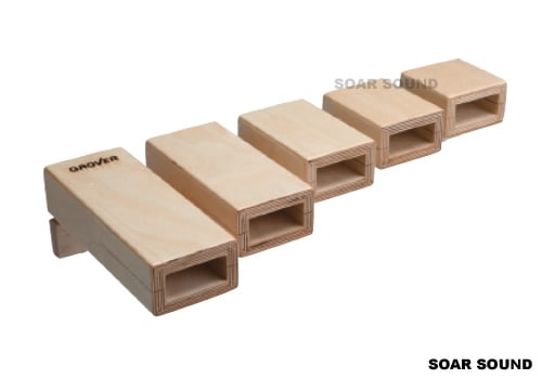 GROVER グローバー テンプルブロック 5音セット GV-TPBX アダプター