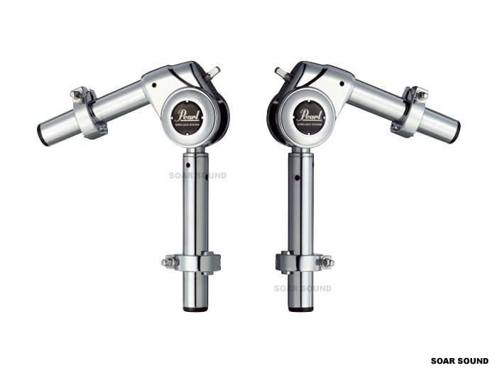 Pearl パール タムホルダー ショートタイプ 2本セット ジャイロロック