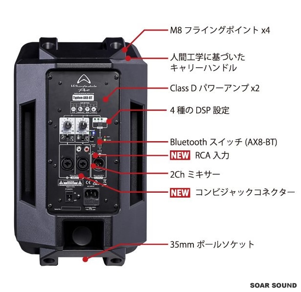 ワイヤレスマイク4本】【700W 出力 大音量】パワフル ポータブル