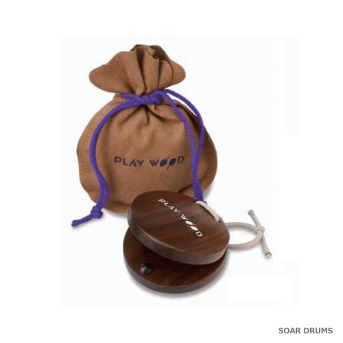 Play Wood プレイウッド カスタネット ゴールデン シタン材 CA-3G CA3G