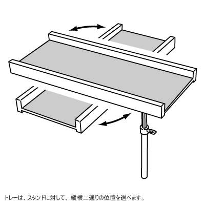 パーカッションスタンド　テーブル　Aida コンサートパーカッションスタンド – 「