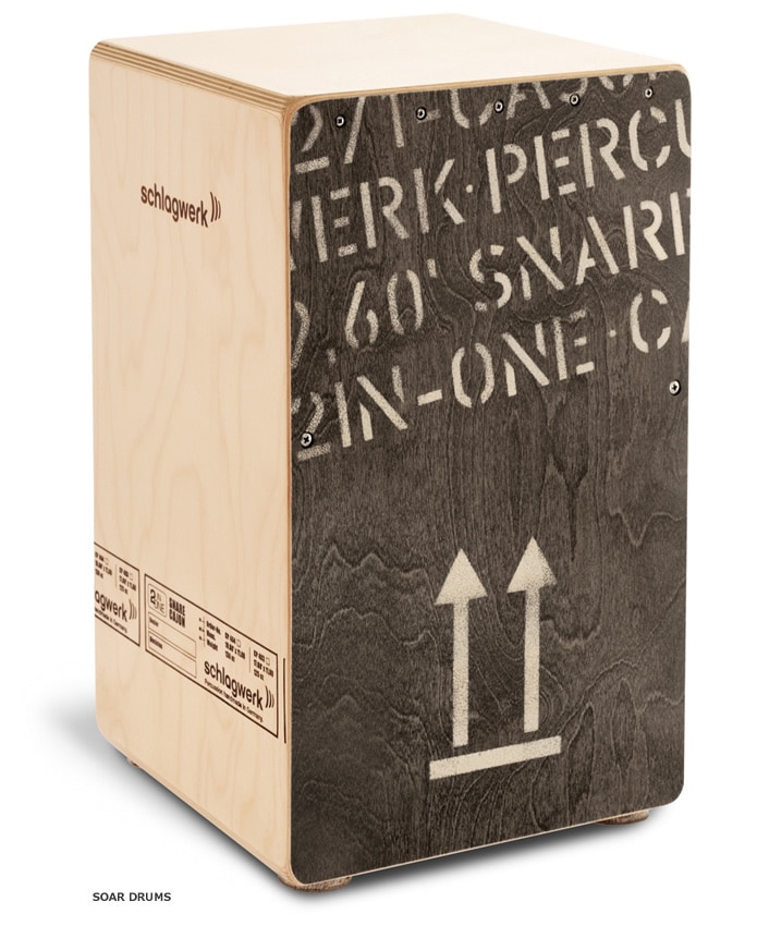 Schlagwerk シュラグヴェルク 2 in one カホン SR-CP404 BLK