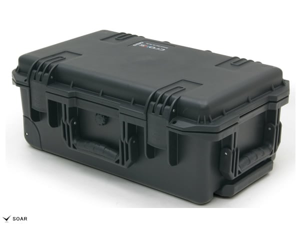 Road Ready 機材ケース 外寸(約)52.5×18.5×63.5cm/内寸(約)51×14.4