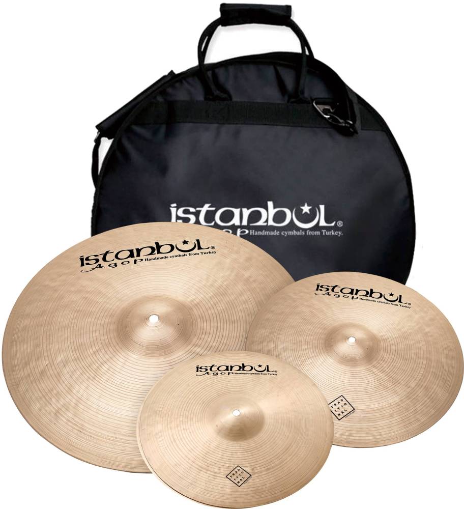 Istanbul Agop Traditional Series Cymbal Set / ��������֡��� �����å� �ȥ�ǥ�����ʥ롦���꡼��������Х륻�å�(20" Ride/16" Crash/14" Hi-Hats/������)