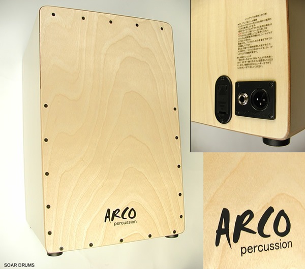 ARCO カホン サウンドホール付き 【公式通販】