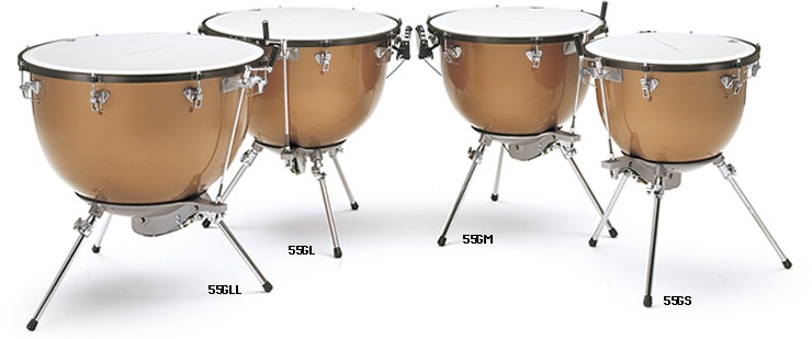Pearl パール シンフォニック ティンパニー4台セット 55G Series SET S