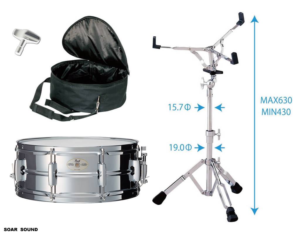 ���ͥ��ɥ�ॻ�å� Pearl �ѡ��� SS1455N 14" x 5.5" ������� ������ ���塼�˥󥰥��� ��° ������ ���å�