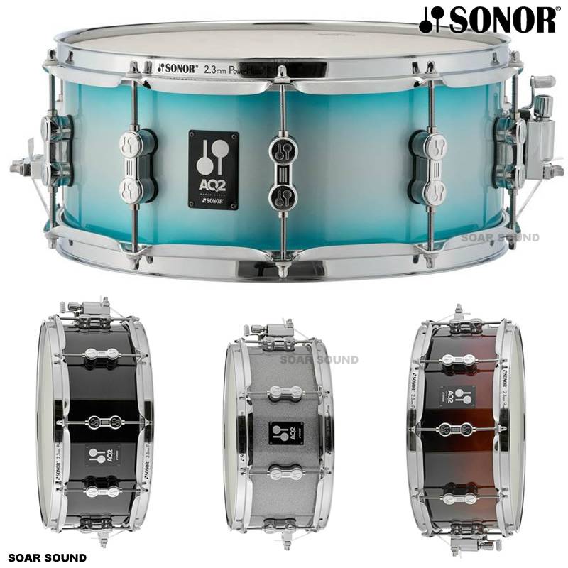 SONOR AQ2-1306 SDW ASB スネアドラム 13×6インチ ラッカー・フィニッシュ SONOR AQ2 Series AQ2-1306SDW TQZ Sonor 13\"x06\" AQ2 Snare Drum TQZ \u2013 Thomann  Elláda