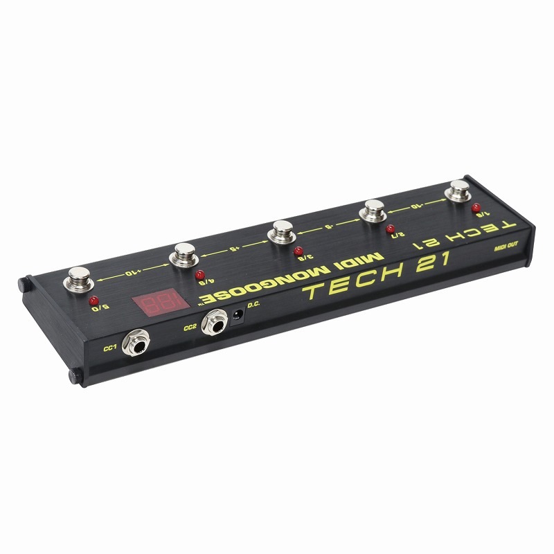 TECH 21 MIDI MOOSE MIDIフットスイッチ　コントローラー Amazon.com: Tech 21 MIDI Mouse Pedal : Musical Instruments