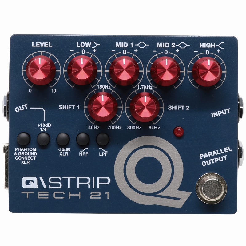 TECH21 Q/STRIP ����ѥ��� DI�ܥå��� �١����� �����쥯�ȥܥå���