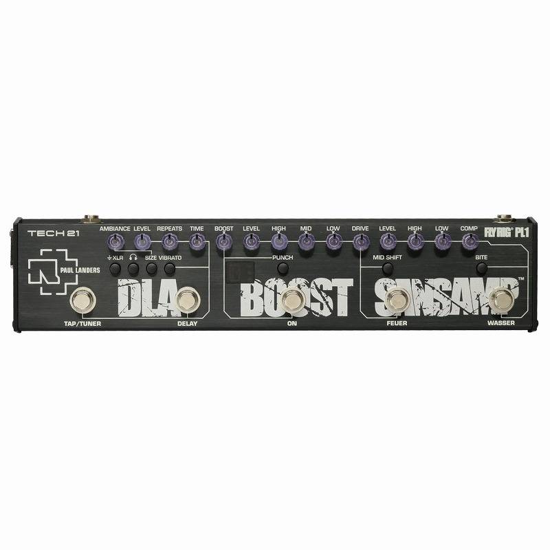 TECH21 PL1 FLY RIG ポールランダースモデル Tech 21 Paul Landers PL1 Signature Fly Rig Multi-effects