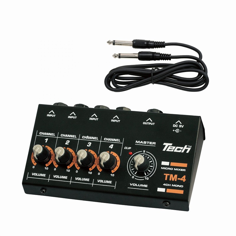 オーディオミキサー 4ch 小型 軽量 MicroAMP HA-400！送料無料 オーディオミキサー 4ch 小型 軽量 MicroAMP HA-400！送料無料