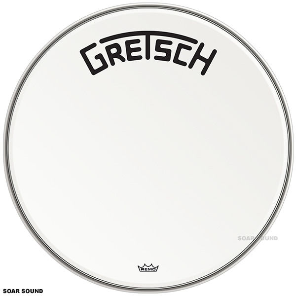 GRETSCH DRUMS ����å� �ɥ�� 20����� �����ƥå� �֥����ɥ��㥹���� ���� �Х��ɥ���� �إå� GRDHCW20B �ɥ��إå�