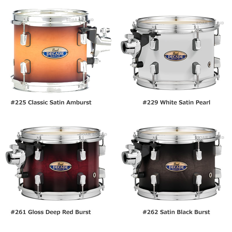 Pearl パール ドラムセット Decade Maple DMP 5点セット SHELL PACK