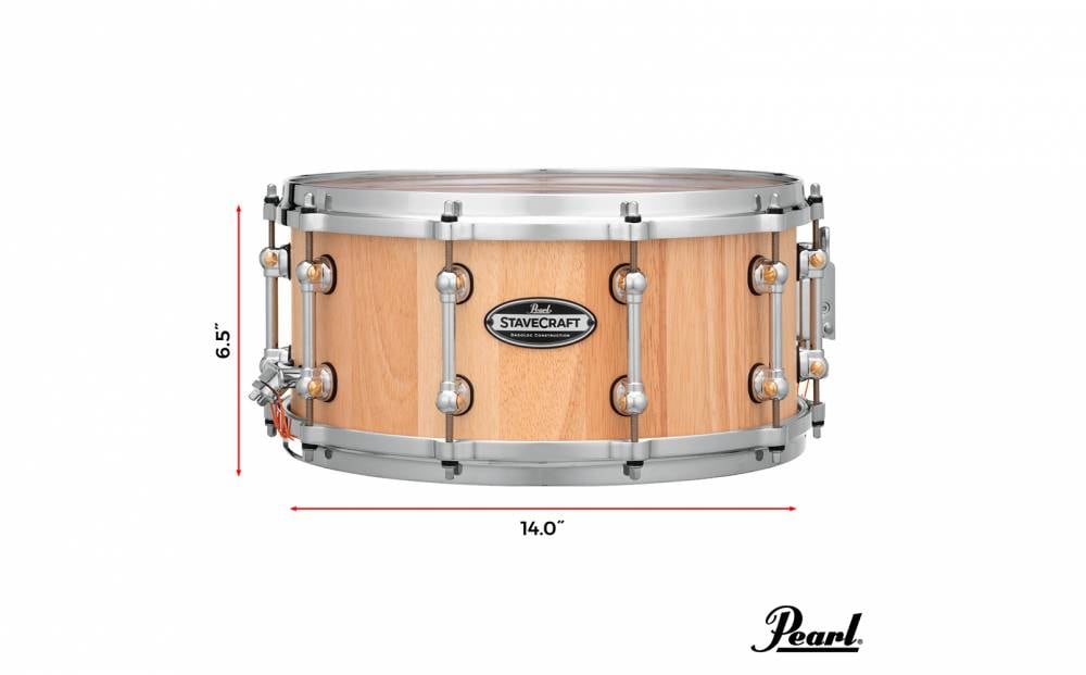  Pearl ѡ StaveCraft ƥ֥ե Thai Oak 14" x 6.5"   ͥɥ SCD1465TO #186