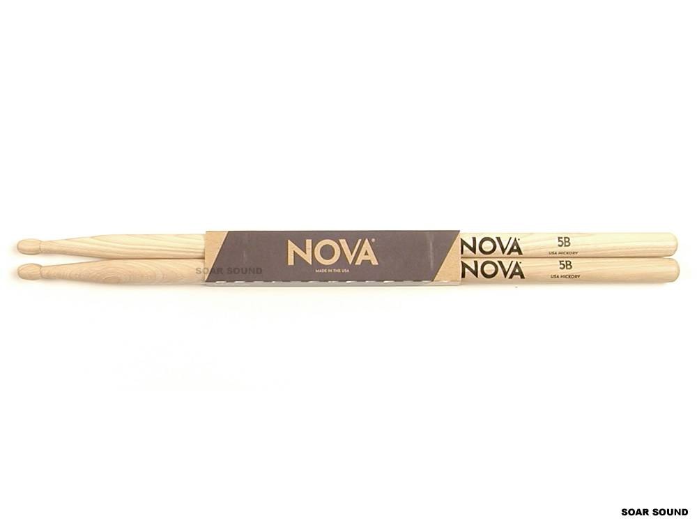 VIC FIRTH �����å��ե����� NOVA �ɥ�ॹ�ƥ��å� USA �ҥå��꡼ NOVA-N5B 1�ڥ� 2���� ����ꥫ�� �ӥå��ե�����