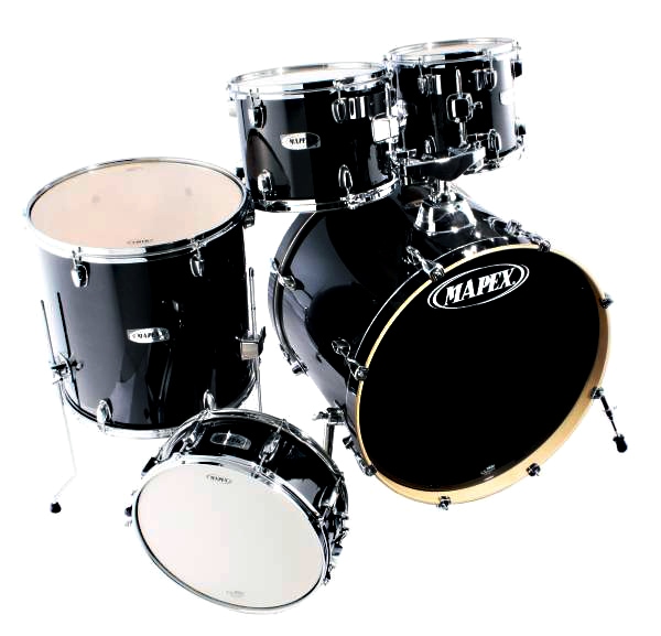 �ڿ��ʥ����ȥ�å��ò��� ���ͥ��դ� �ɥ�ॻ�å� ���ܷϥ��顼 MAPEX V LACQUER DRUM SET VX5245RA MB ��å������� �ɥ�� �����륭�å�