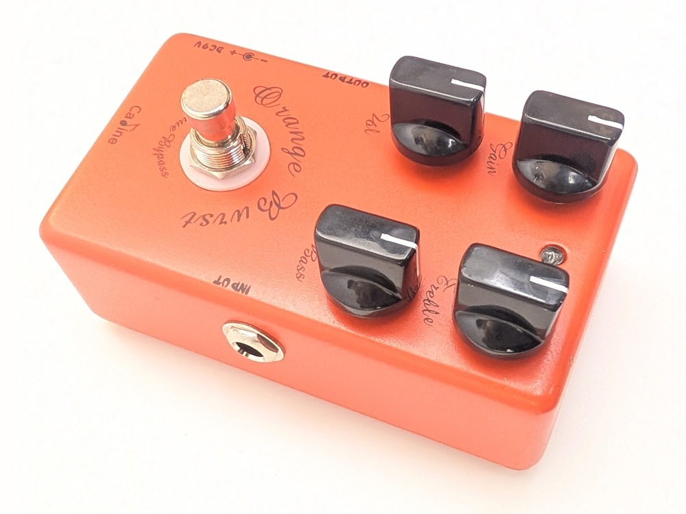 アウトレット】 Caline ORANGE BURST CP-18 OVERDRIVE ギター用